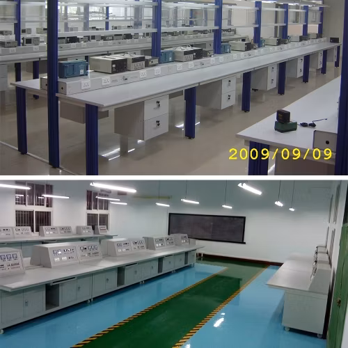 Attrezzature per la formazione professionale, attrezzature didattiche, box per la formazione digitale-analogico-elettronico