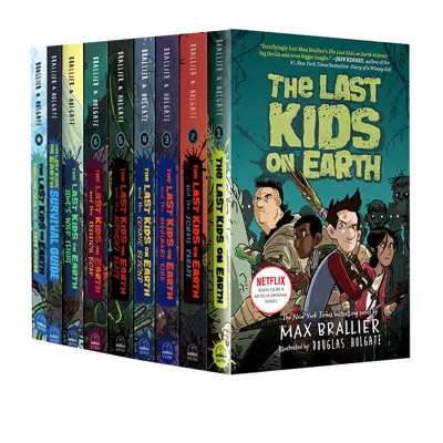 9 libri/set “The Last Kids on Earth” Libro illustrato per bambini Netflix